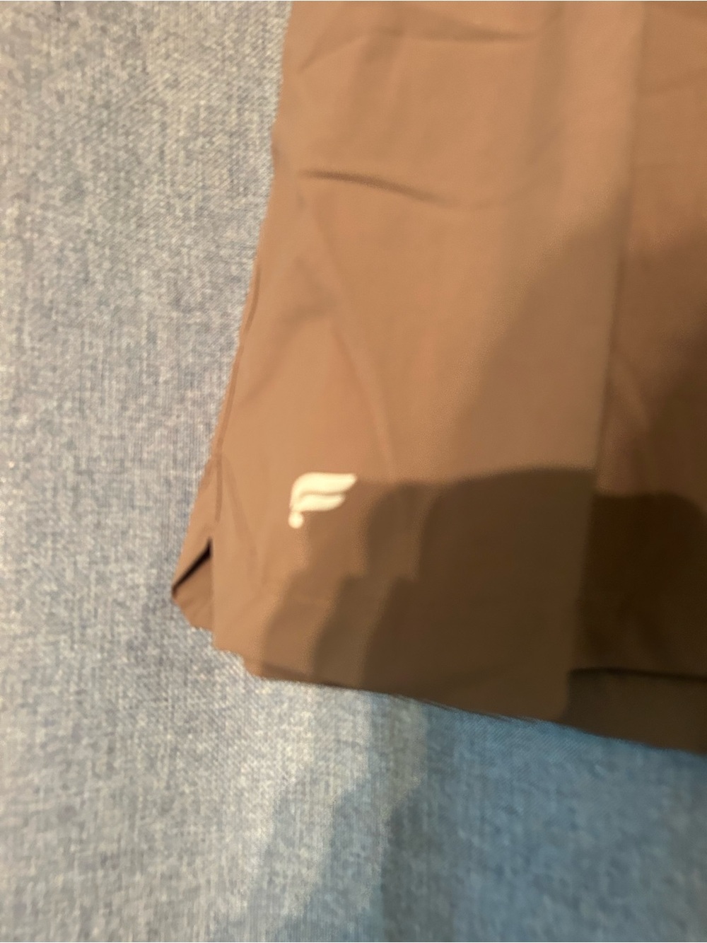 Fabletics Brown Drawstring Active Skort - Picture 2 of 6